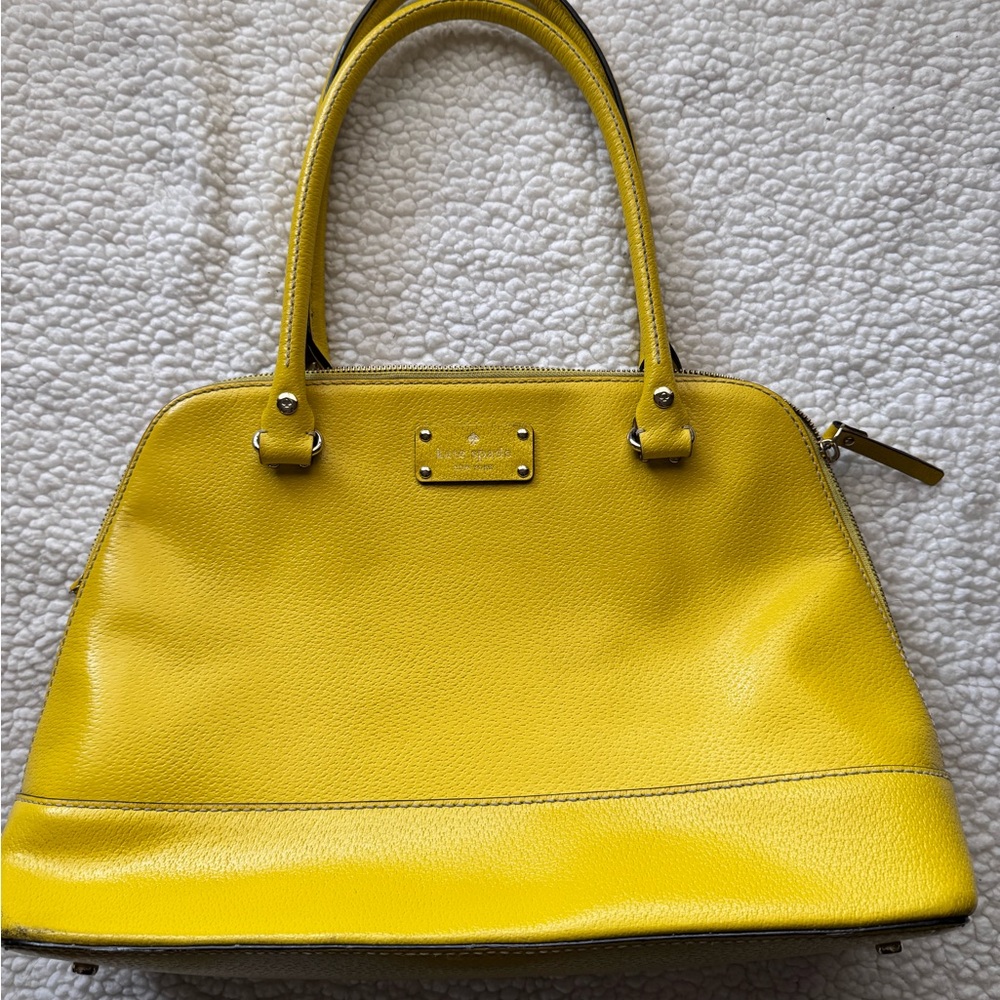 Kate Spade Vibrant Yellow Satchel